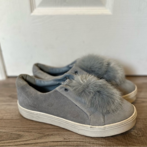 Sam Edelman Leya Blue and White Sneakers - Picture 2 of 7